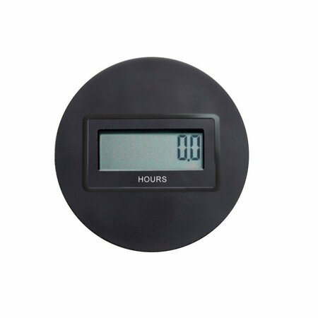TRUMETER S/O   AC/DC HR, SAE Round 1/4in. Spd R LCD Hour Meter 3410-3010